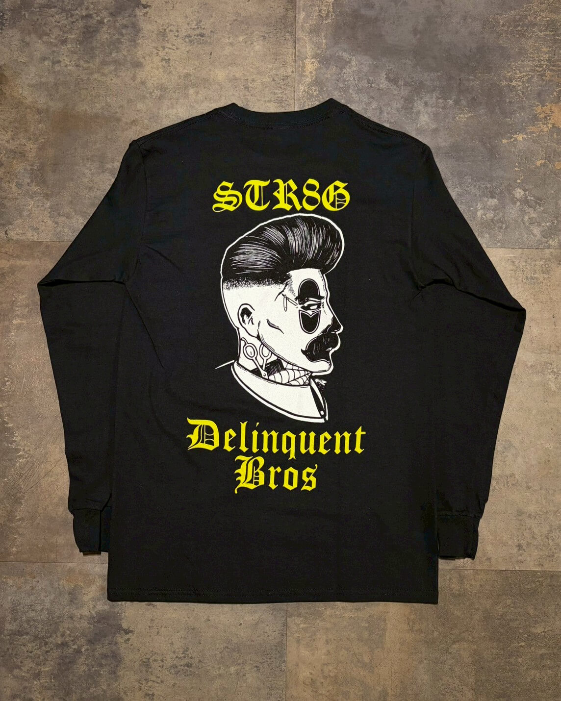 “STR8G” L/S Tee