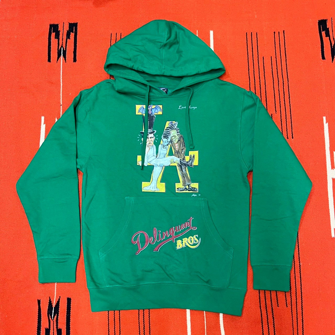 LA Monster Hoodie　GREEN