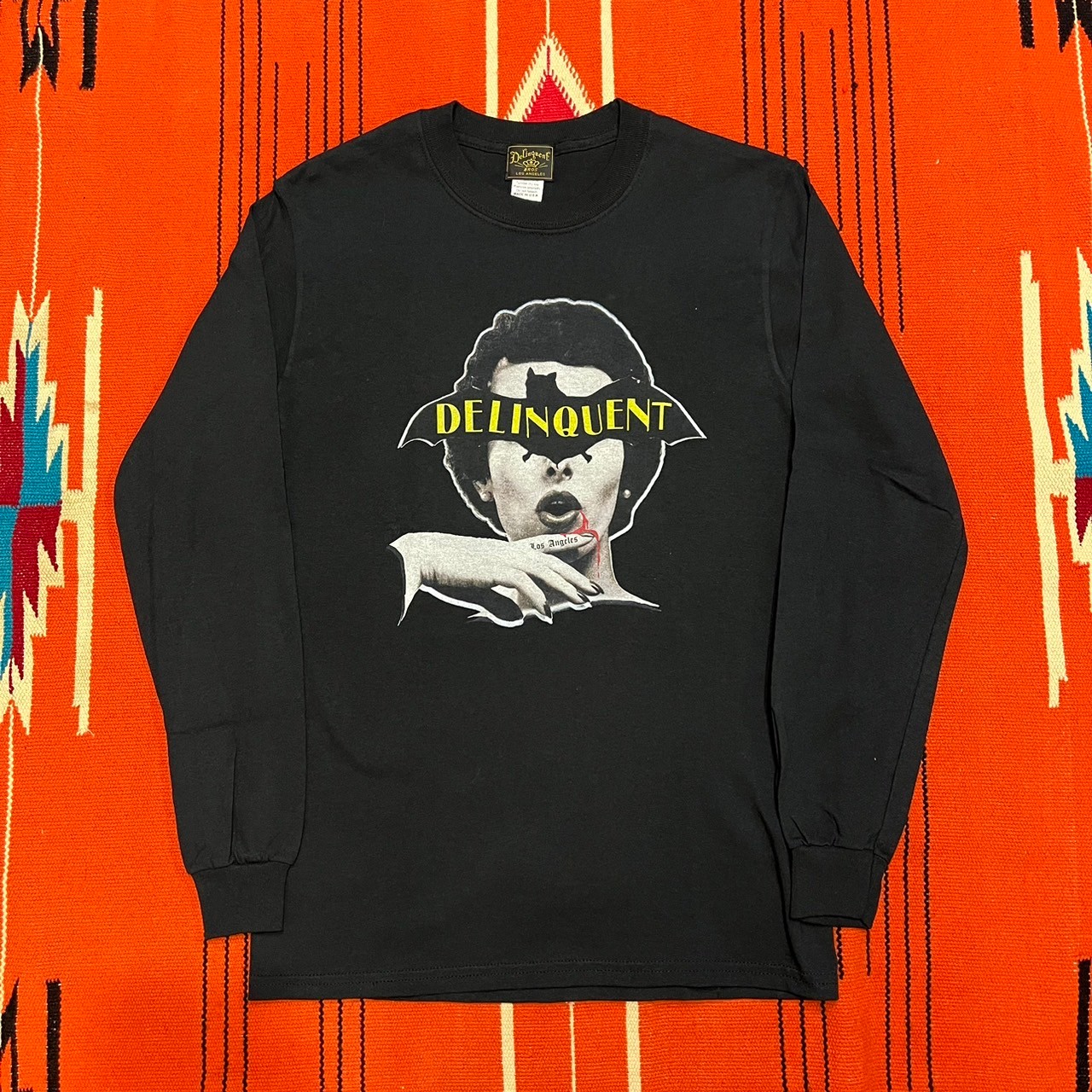 “Bloodthirsty” L/S Tee　BLACK