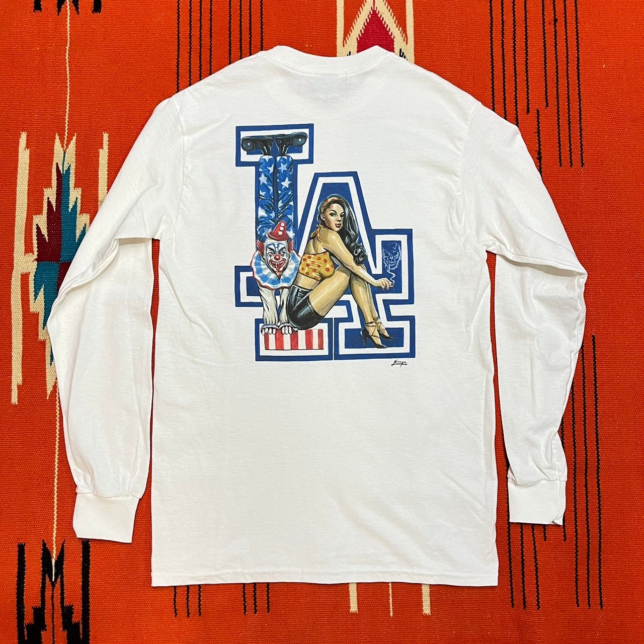 Creep Show L/S Tee　WHITE