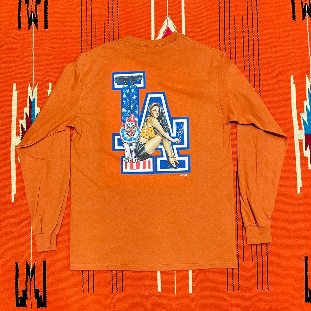 Creep Show L/S Tee　ORANGE