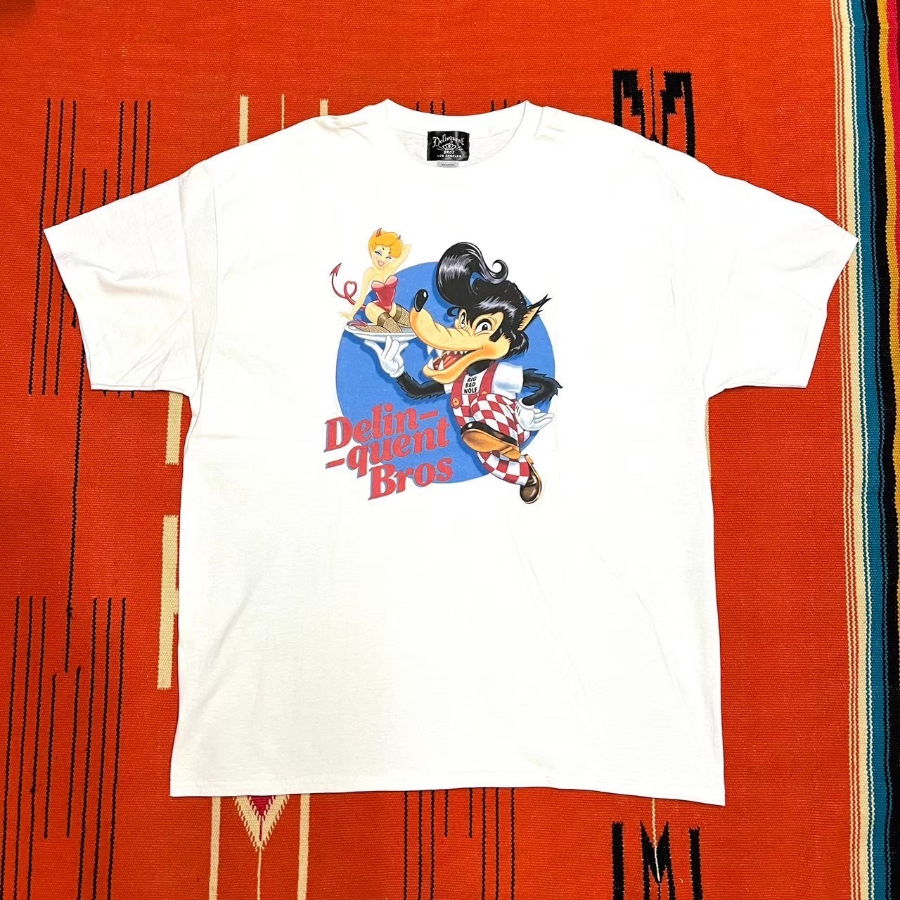 “Big Bad Wolf” Tee　WHITE