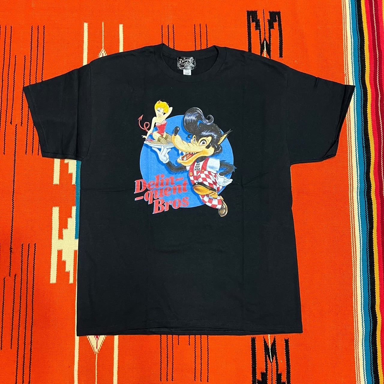 “Big Bad Wolf” Tee　BLACK