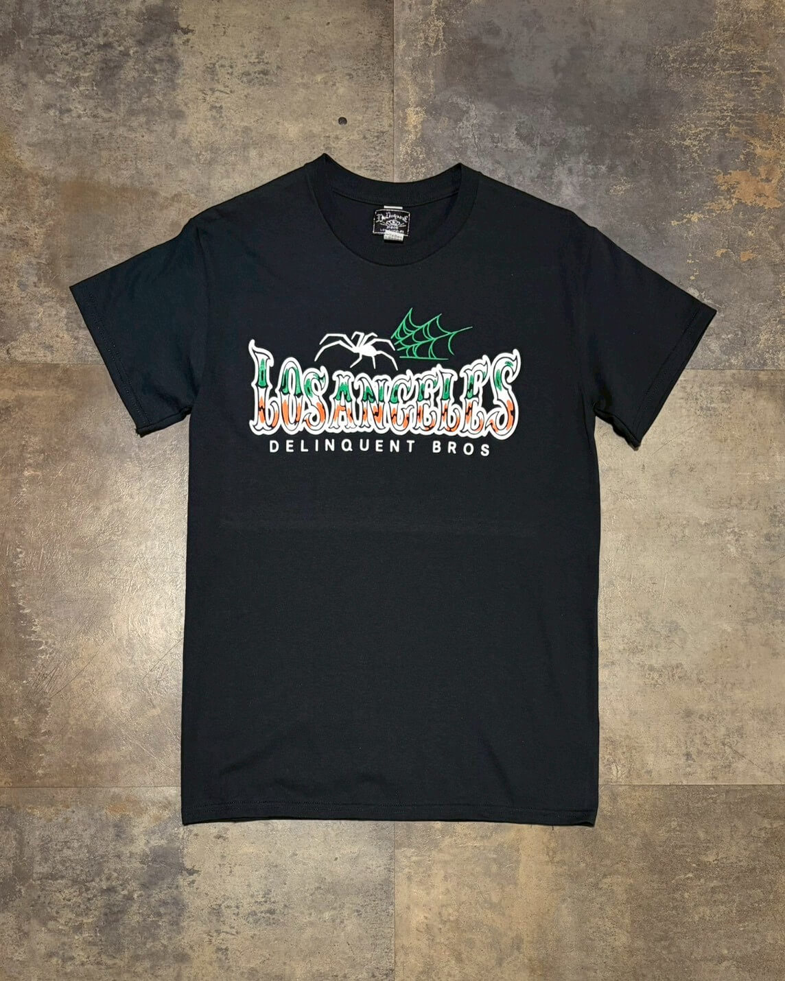 Spider Logo Tee　BLACK