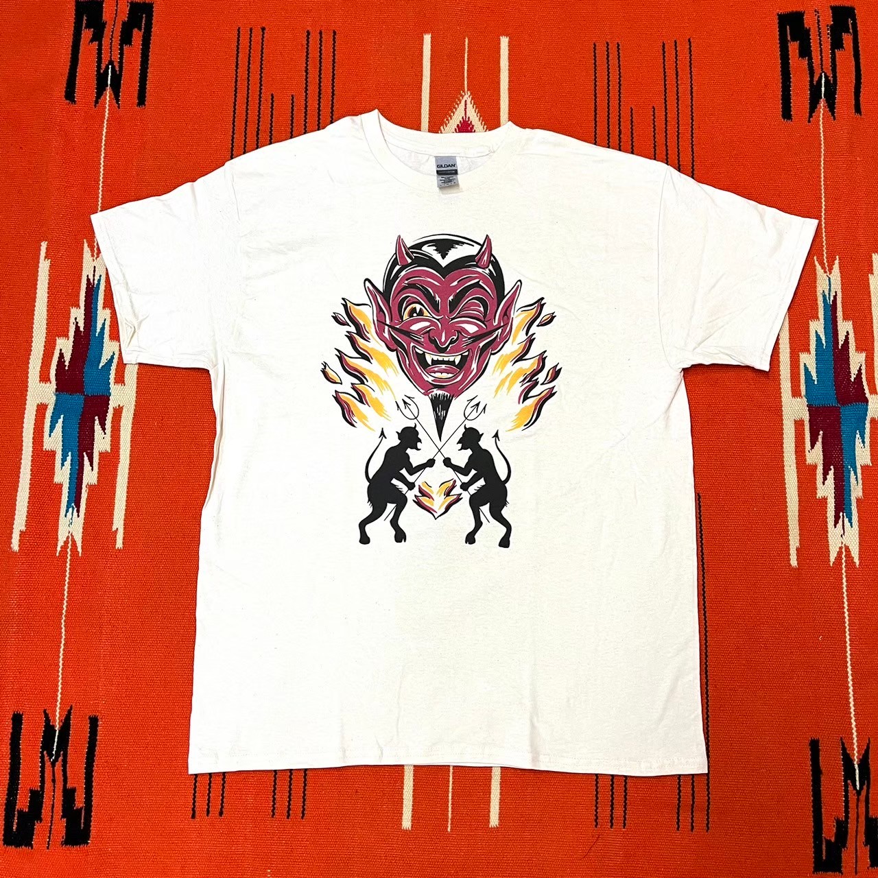 “Devil” Tee　NATURAL