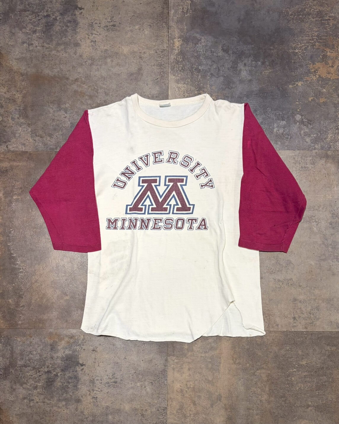【70~80s】Champion “UNIVERSITY MINNESOTA” Tee