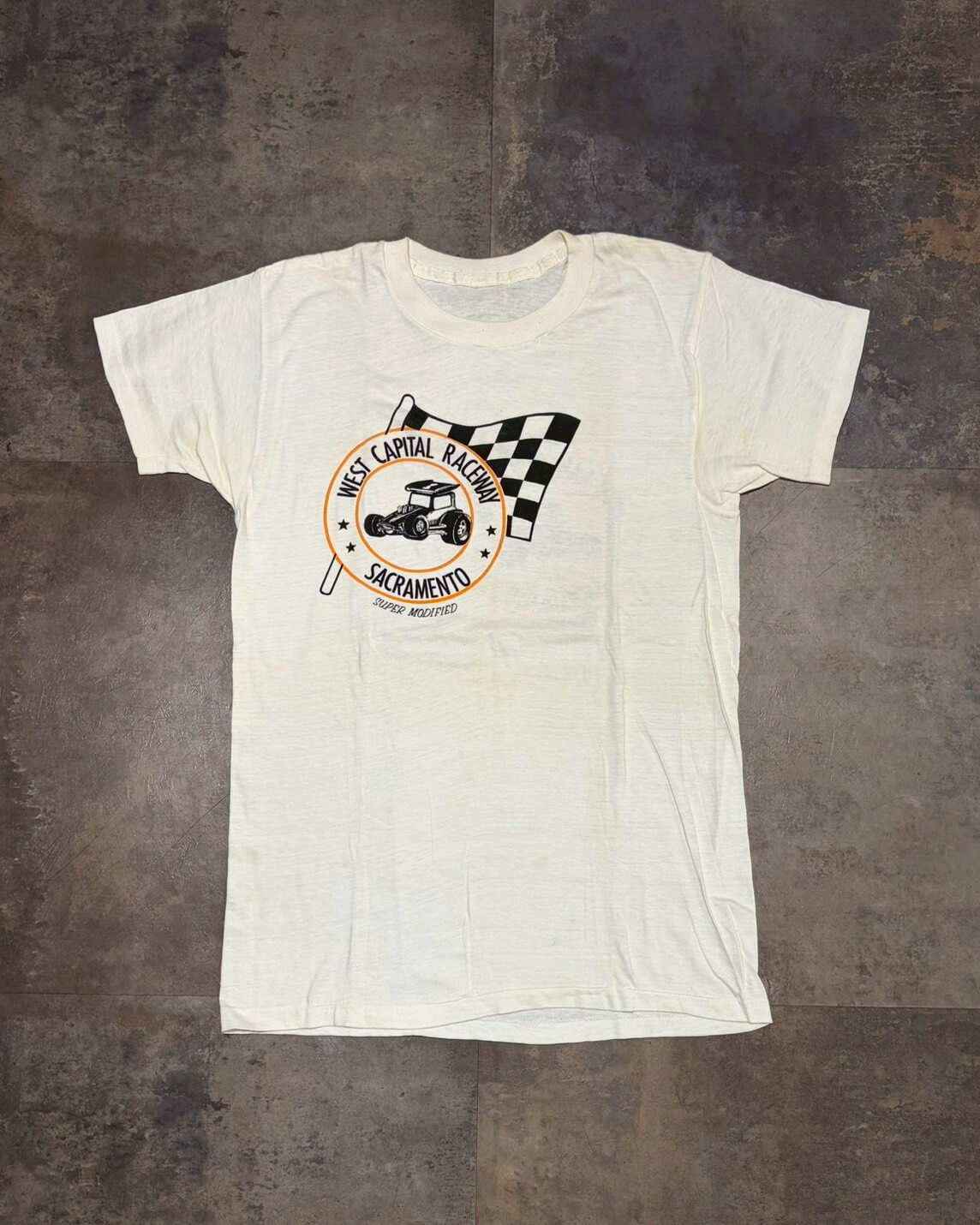 【Vintage】WEST CAPITAL RACEWAY SACRAMENTO Tee