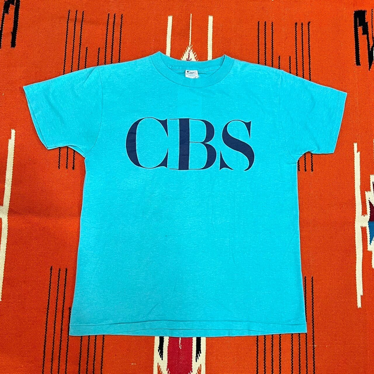 【80s】Champion “CBS” Tee (Sサイズ相当)