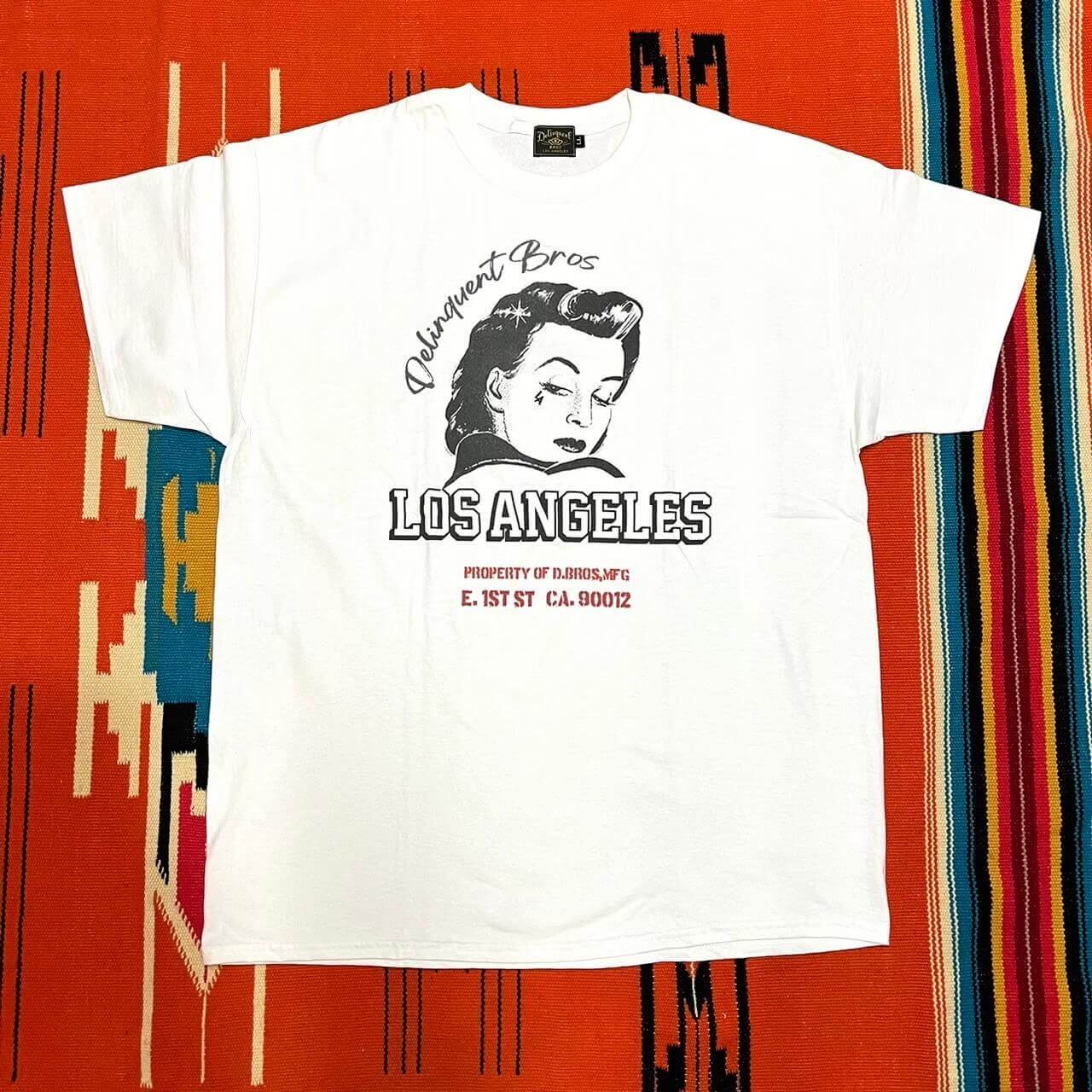 “LA Bad Girl” Tee　WHITE