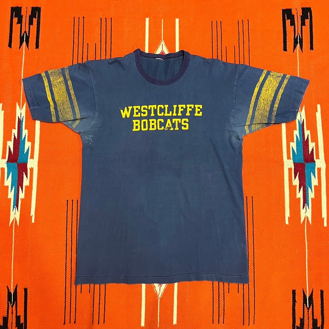 【70s】WESTCLIFFE BOBCATS Tee (Mサイズ相当)