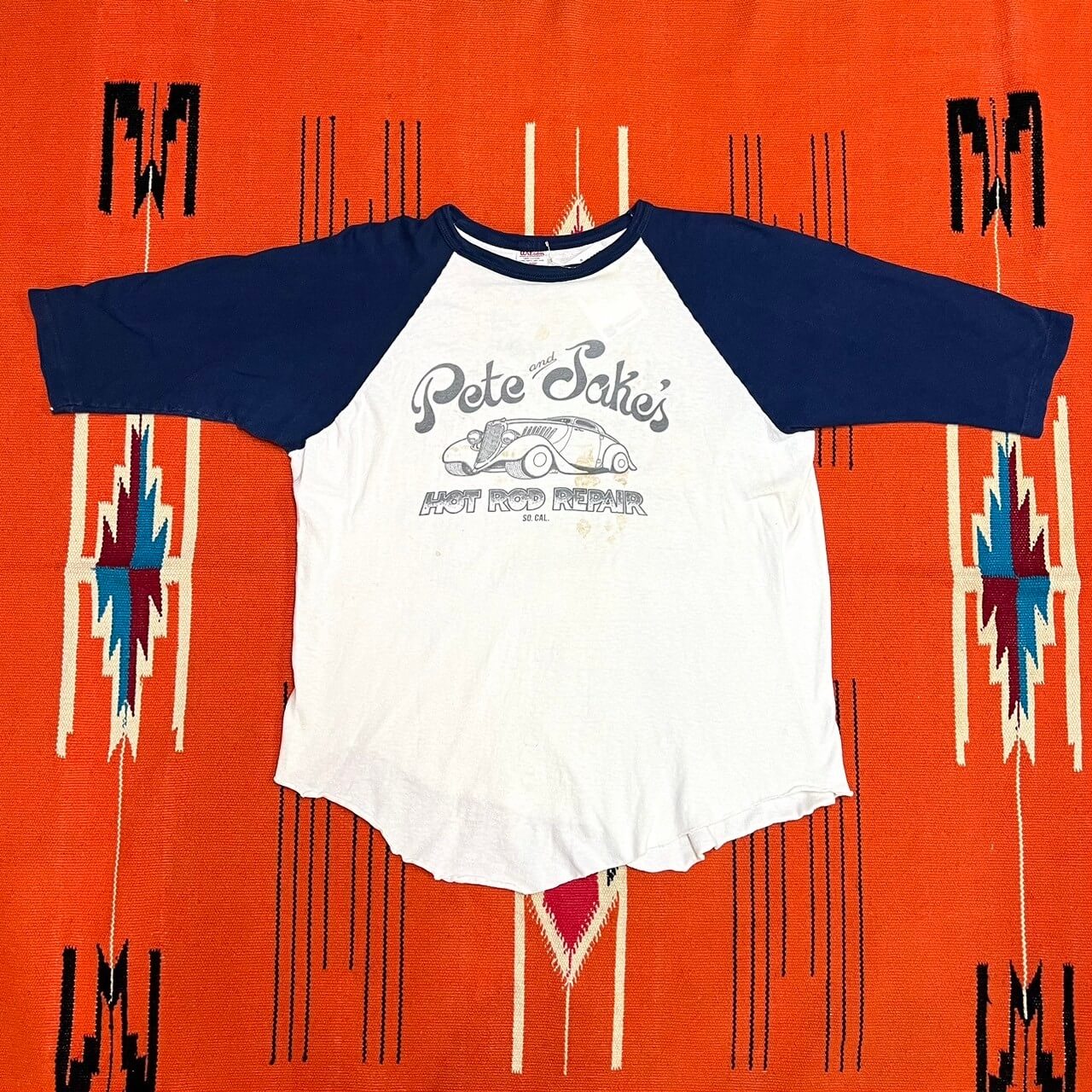 【Vintage】Pete and Sake’s Raglan Tee (Mサイズ相当)