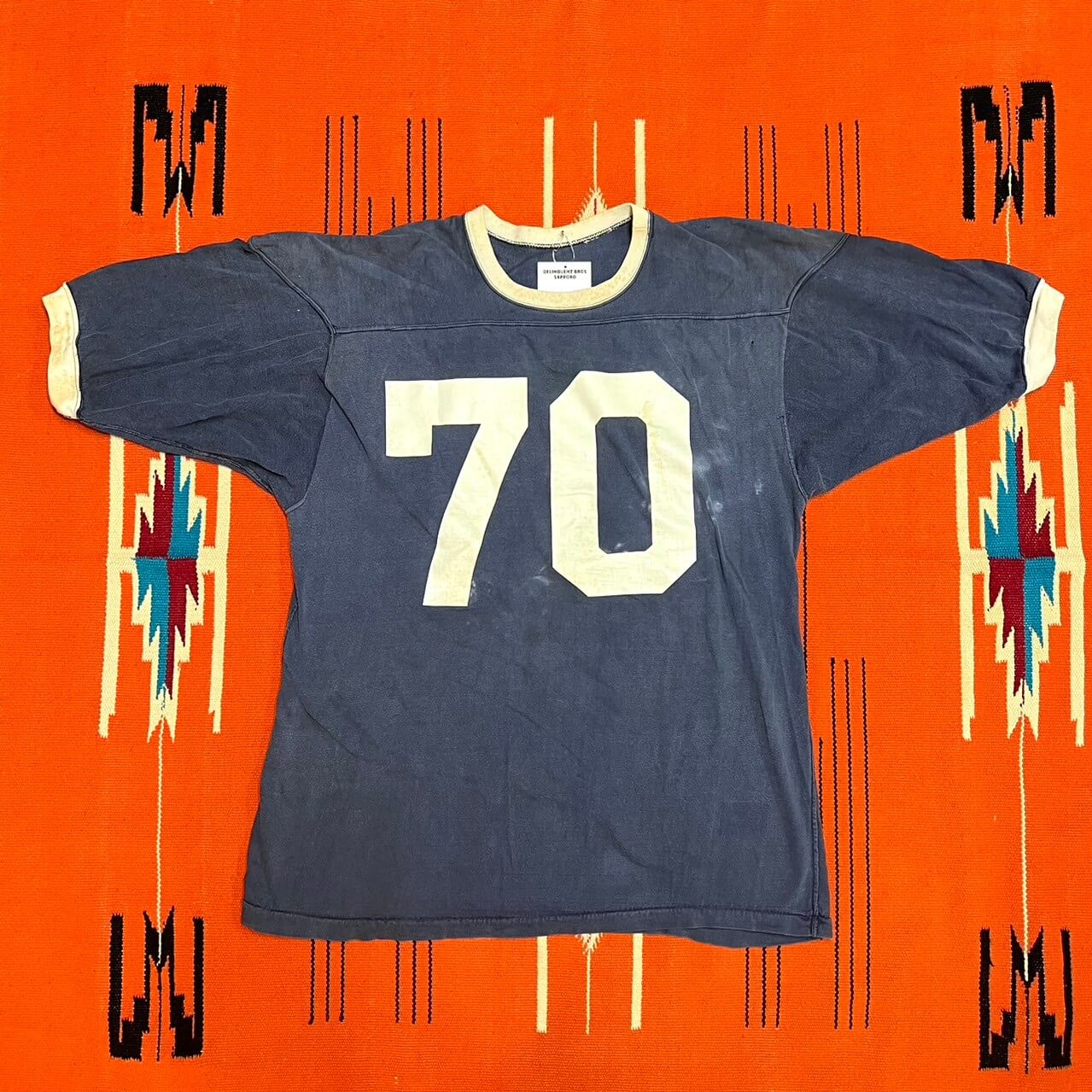 【Vintage】”70″ Foot ball Tee (Lサイズ相当)