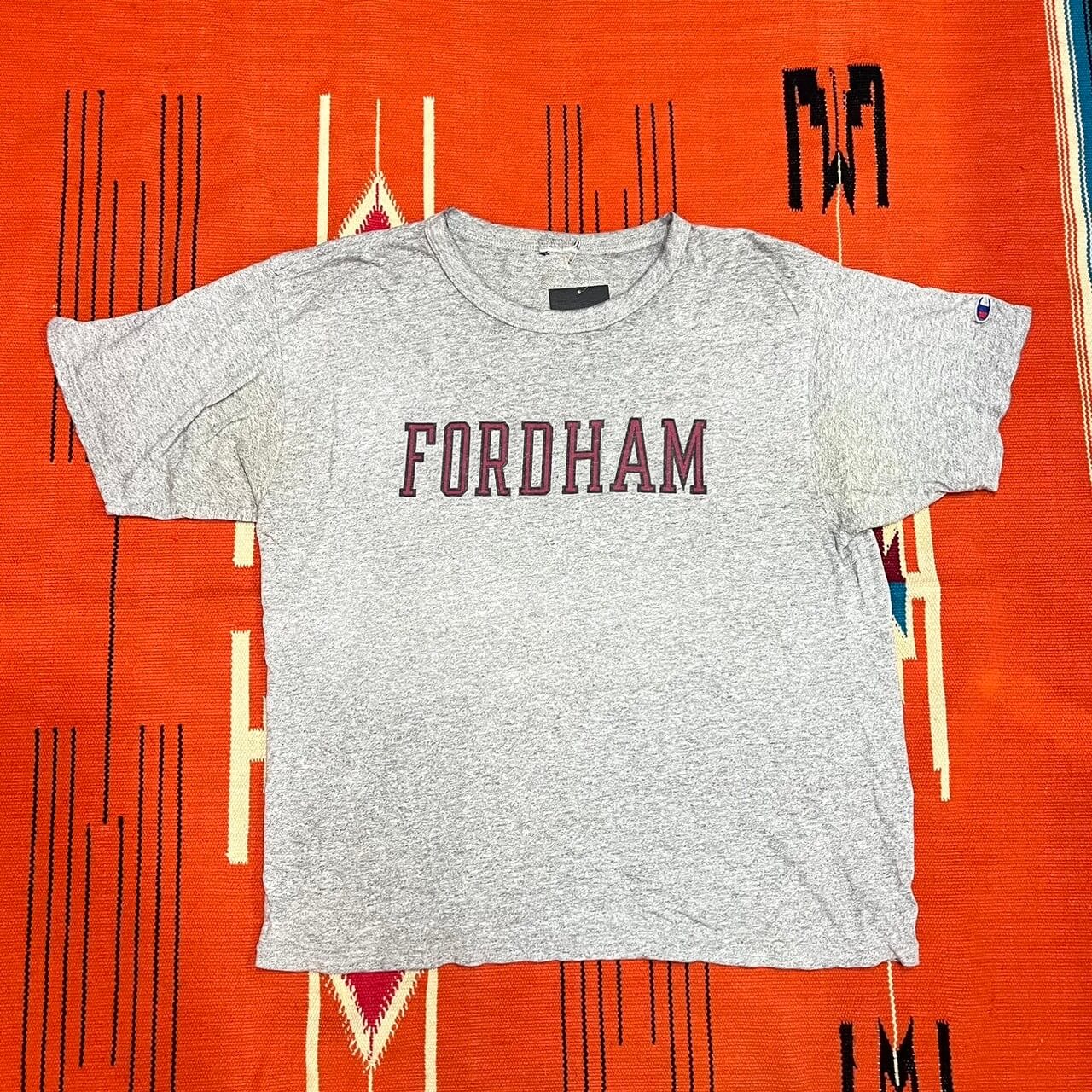 【Vintage】Champion “FORDHAM” Tee (Mサイズ相当)