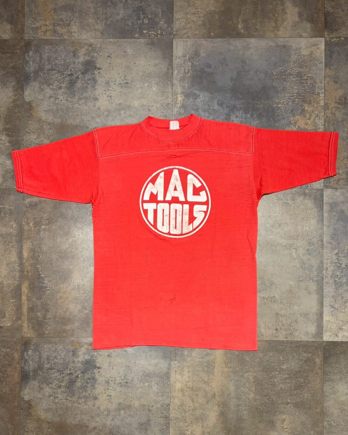 【Vintage】MAC TOOLS Foot ball Tee