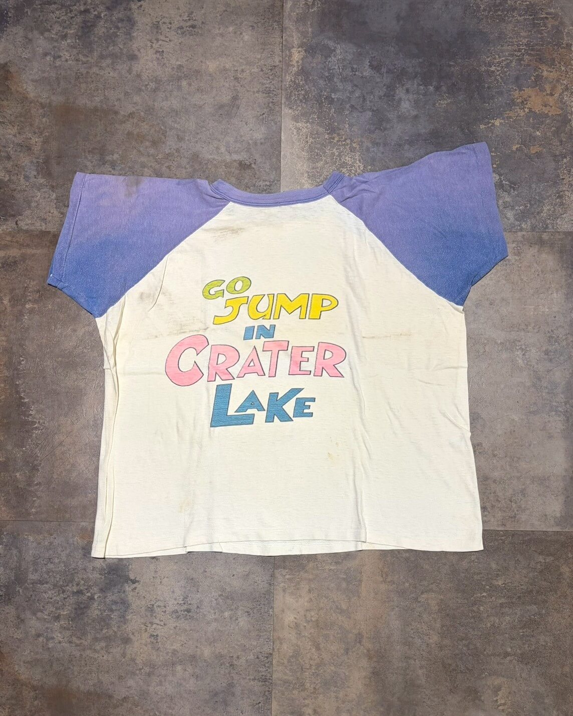 【Vintage】CRATER LAKE Raglan sleeve Tee