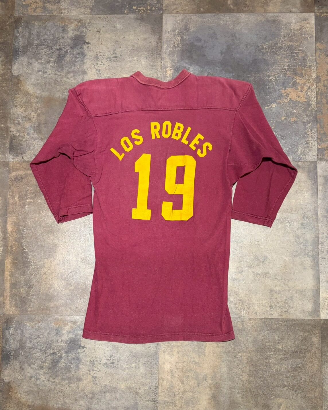 【70s】RUSSELL Foot ball Tee