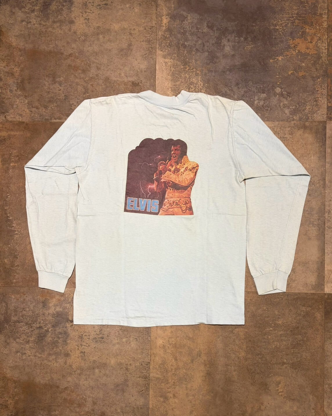 【70~80s】CALIFORNLA STATE UNIVERSITY & ELVIS L/S Tee