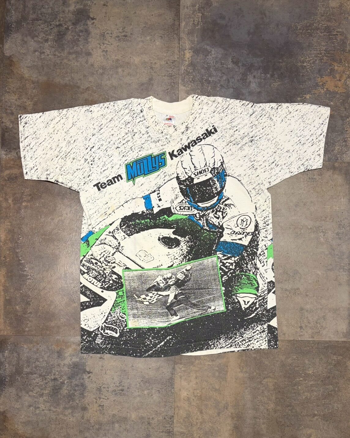 【90s】Team Muzzys kawasaki Tee