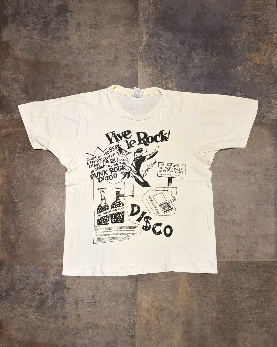 【90s】Vive le Rock Tee