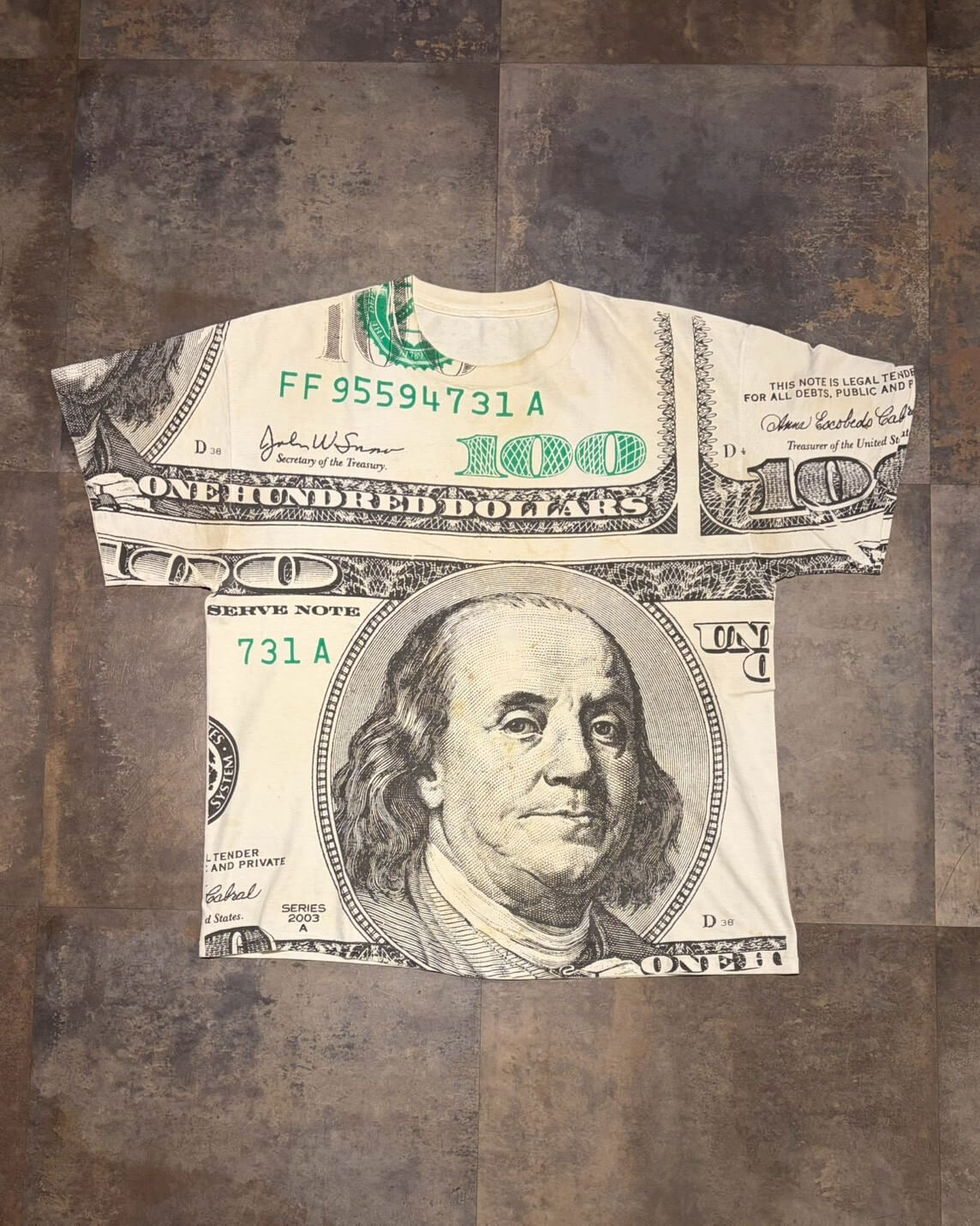 【Vintage】100DOLLARS Tee