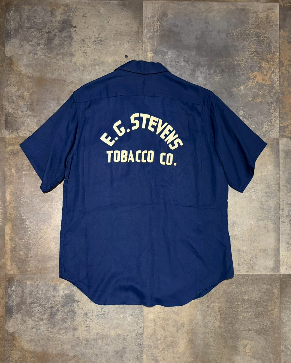 【50s】BOWLING SHIRT COLLEGIATE ボーリングシャツ