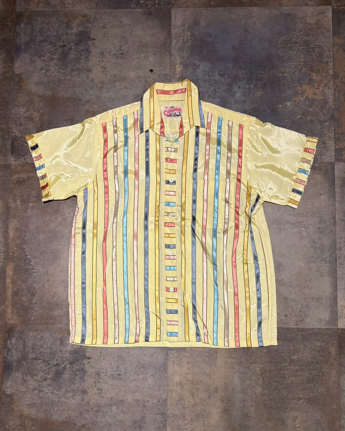 【50s】Calypso ロックンロールシャツ (DeadStock)