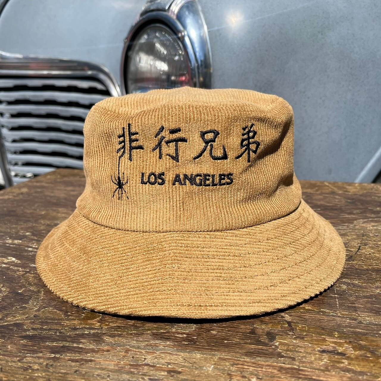 非行兄弟 Corduroy Bucket Hat | Delinquent Bros SAPPORO JAPAN