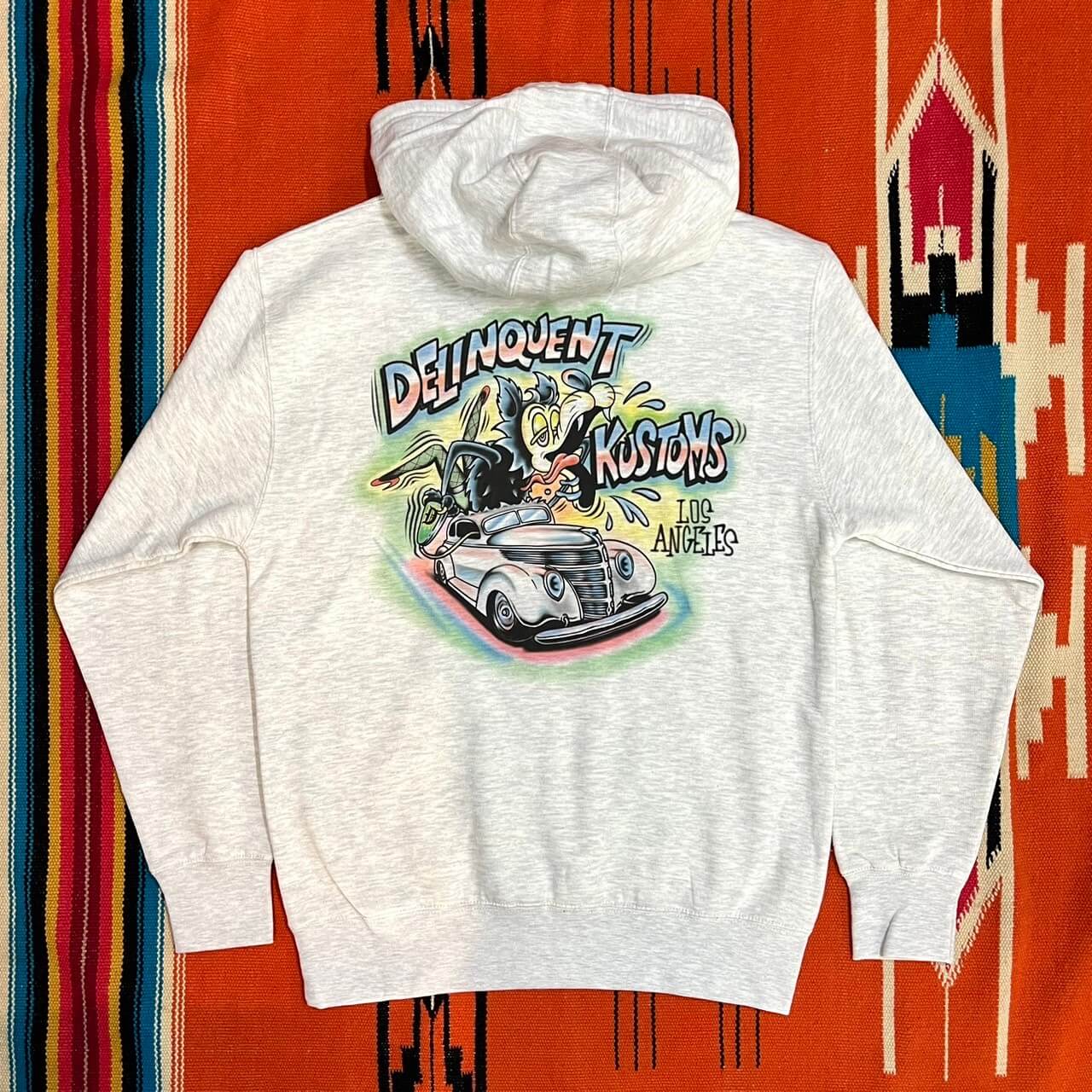 “Delinquent Kustoms” Hoodie