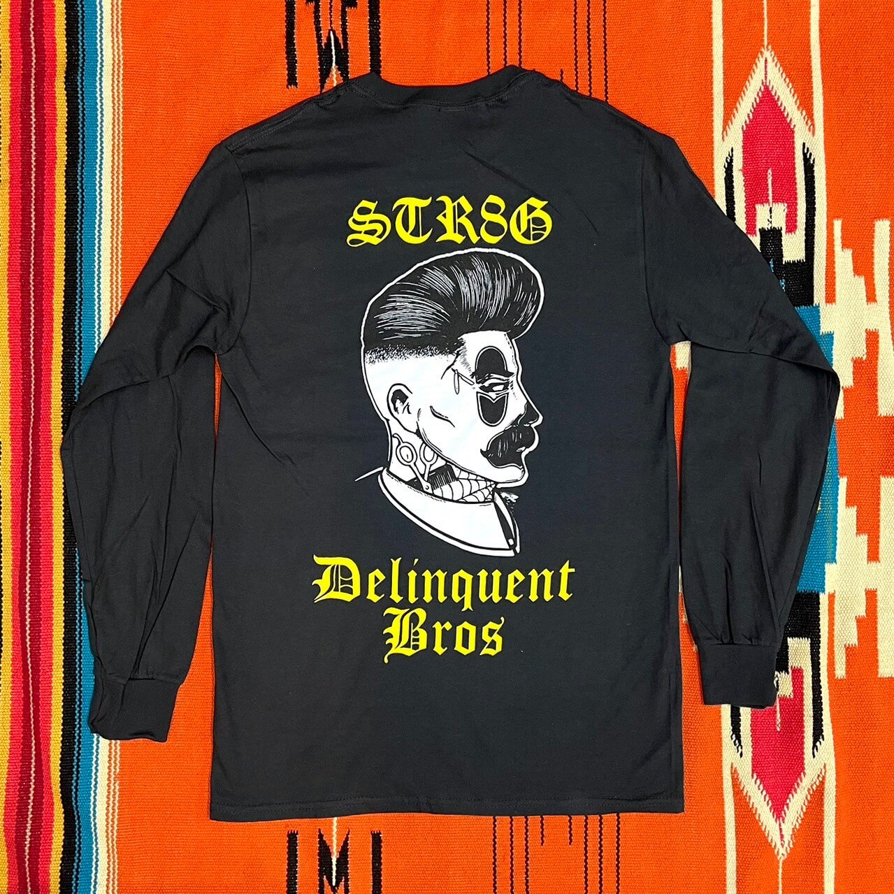 “STR8G” L/S Tee