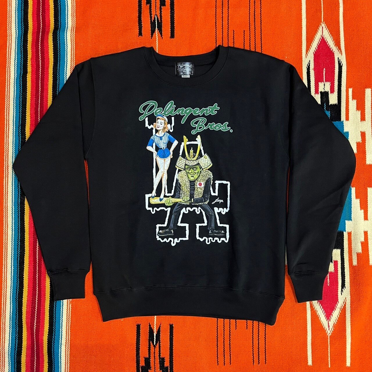 【JAPAN LIMITED】”SHOW-TIME” Crew Neck Sweat Shirt