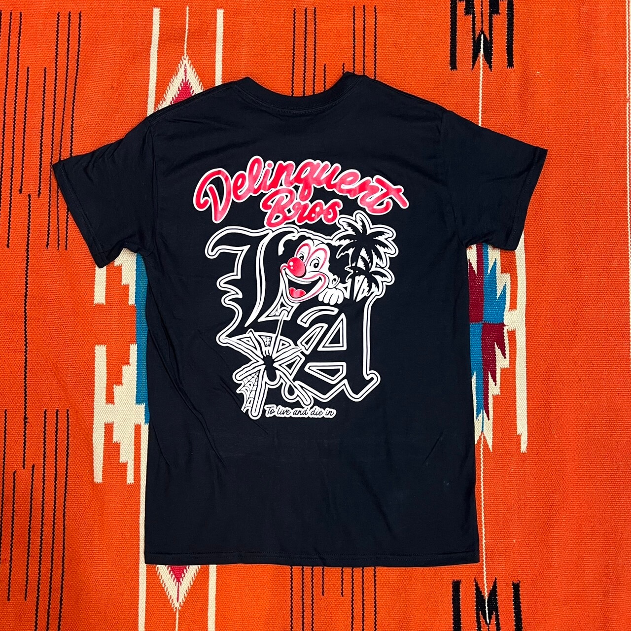 “To live and Die in LA” Tee　BLACK