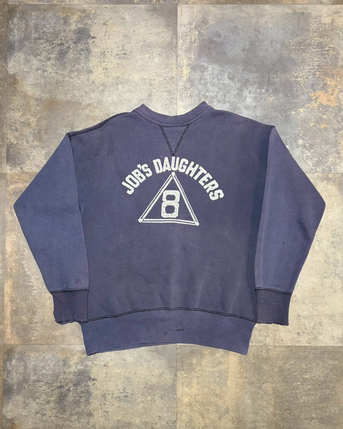 【50~60s】Job’s Daughters 前Vスウェット