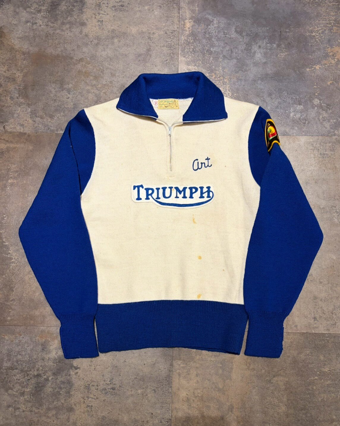 【60s~】TRIUMPH レースニットセーター