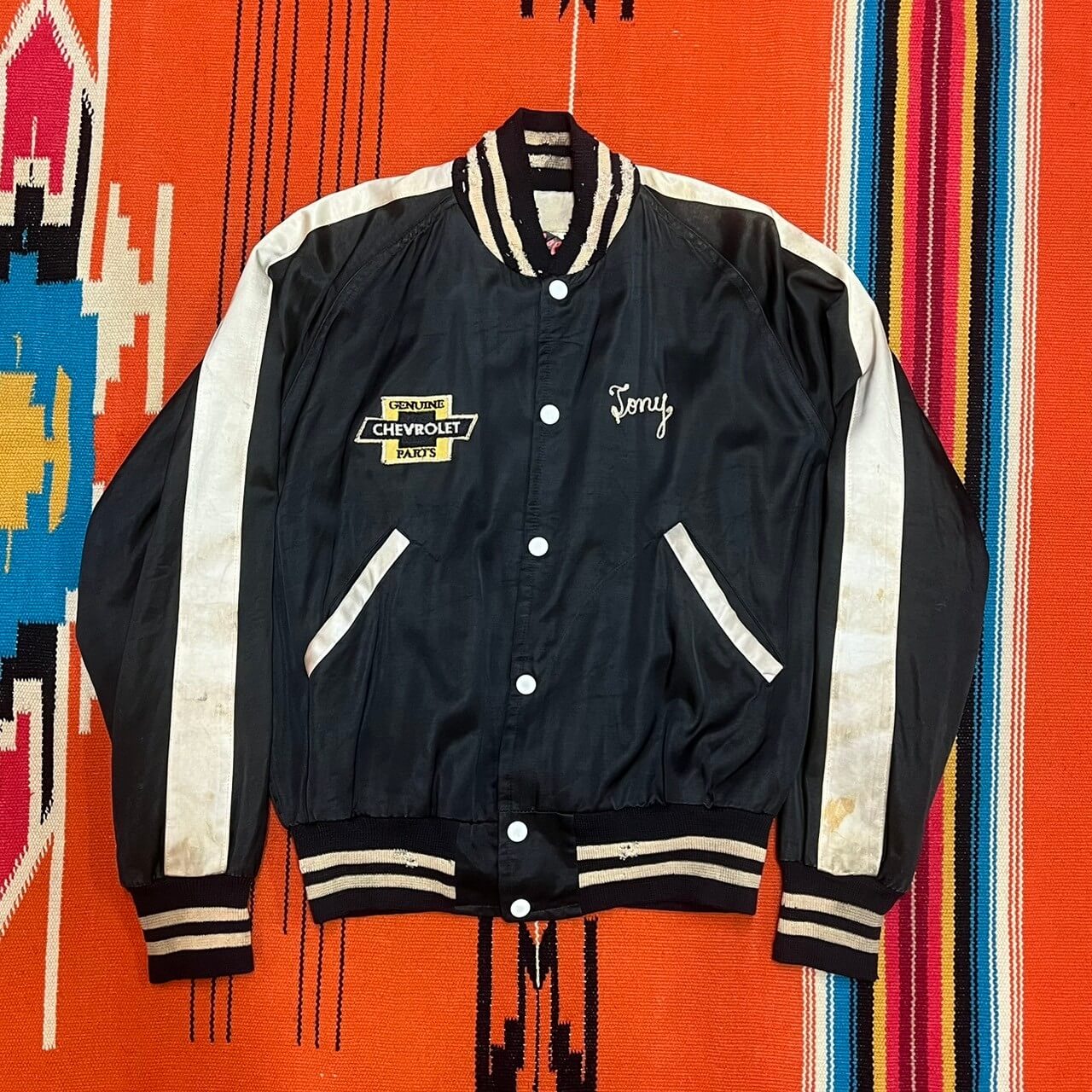 【Vintage】Lee Jacket Co RACING CAR TEAM JACKET　(S相当)