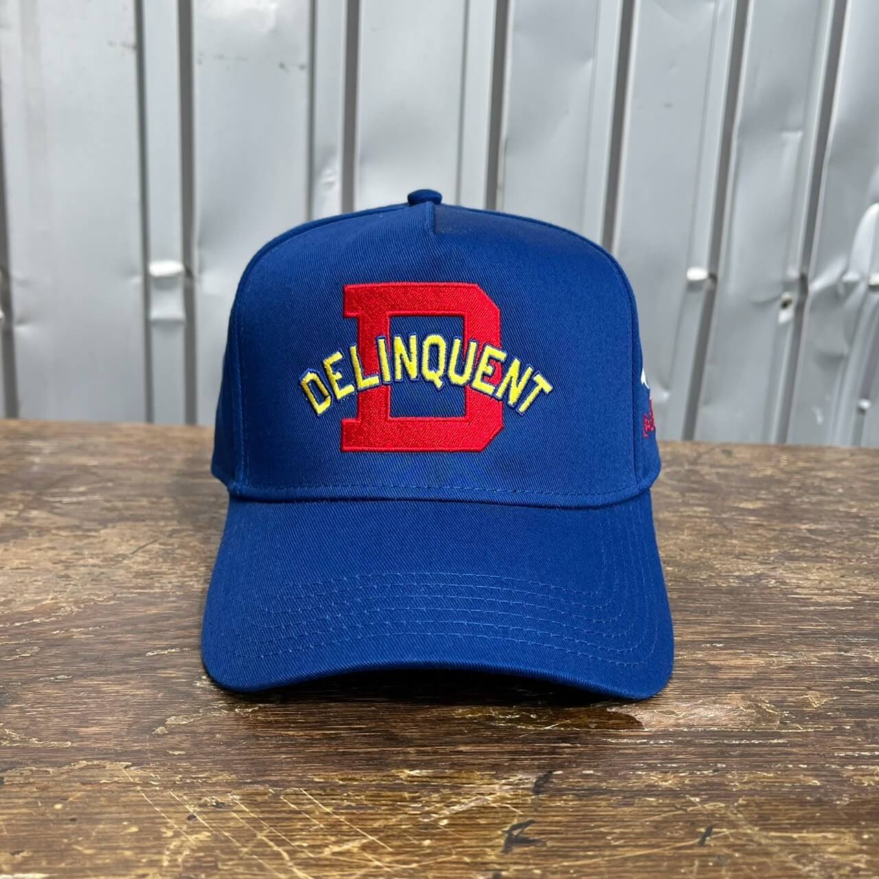 1940’s Style Logo 5 Panel Snap Back Cap　BLUE×RED×YELLOW