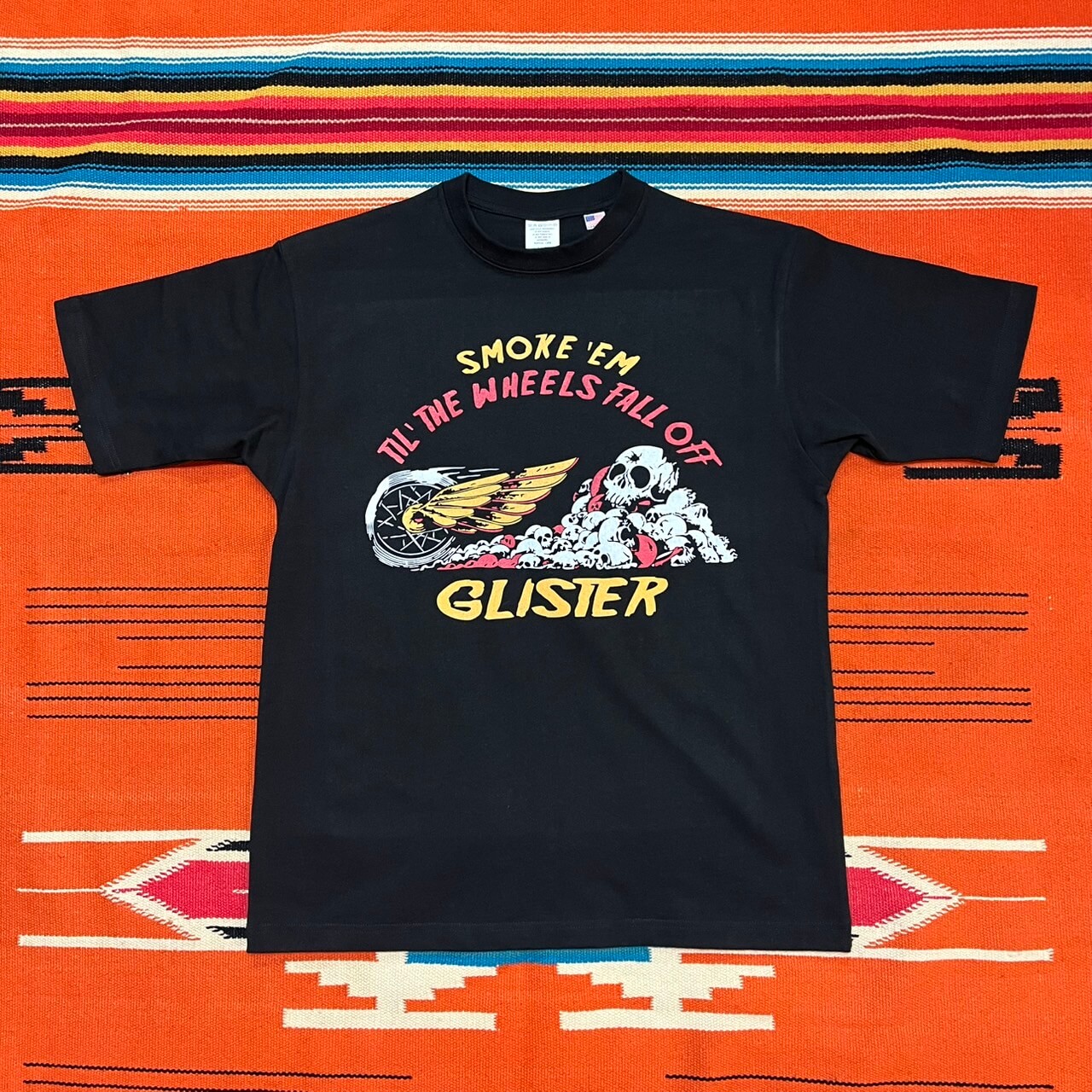 GLISTER “SMOKE’ EM TIL’ THE WHEELS FALL OFF” TEE