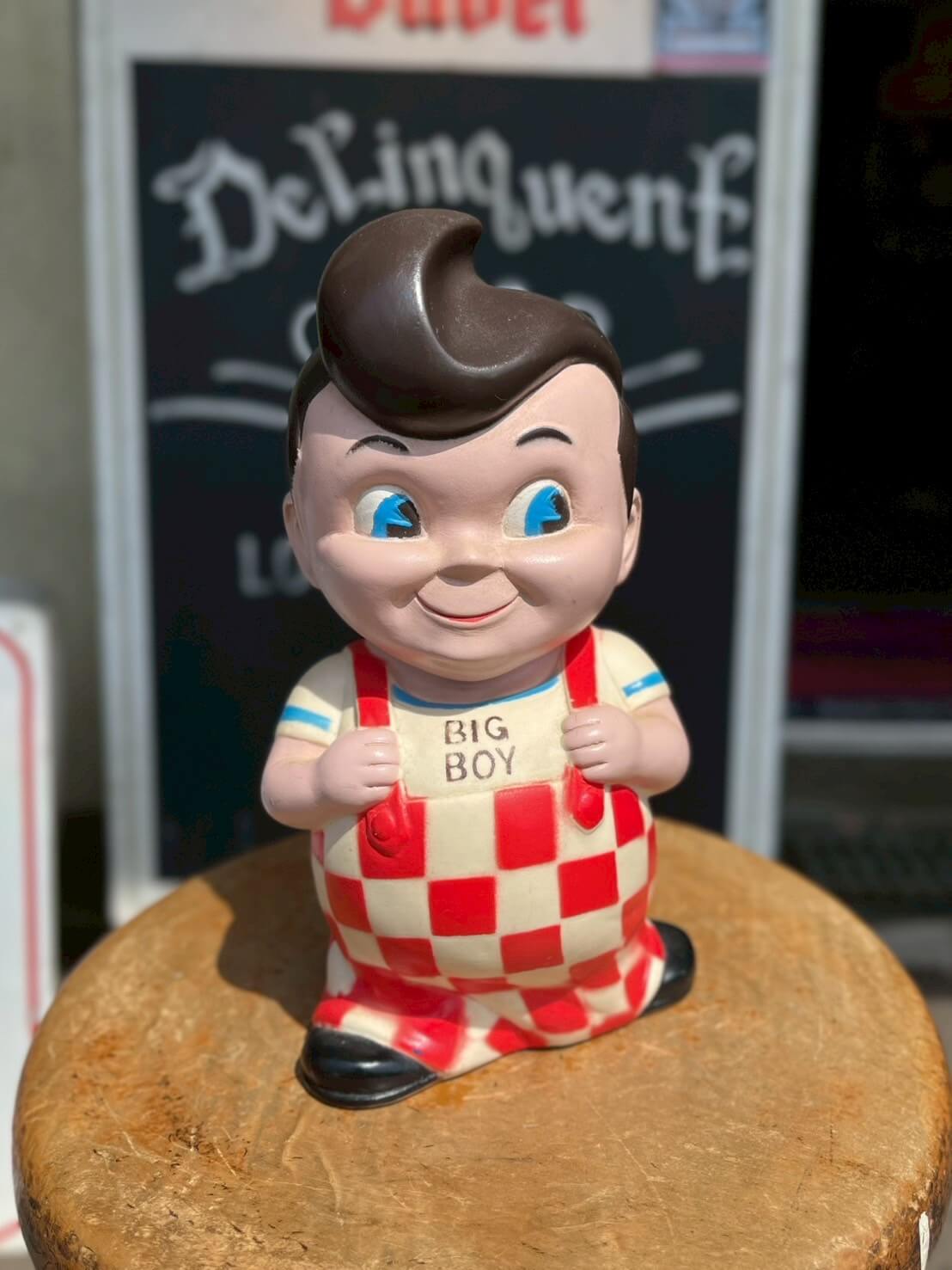【Vintage】BIG BOY フィギュア型貯金箱