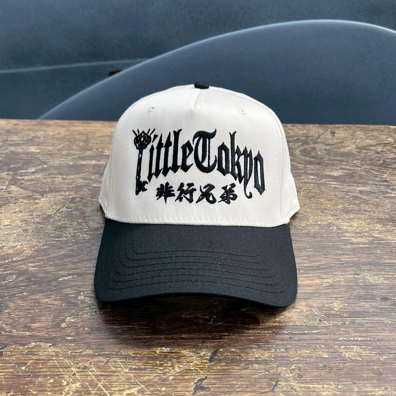 Little Tokyo Delinquent Snap Back　NATURAL×BLACK