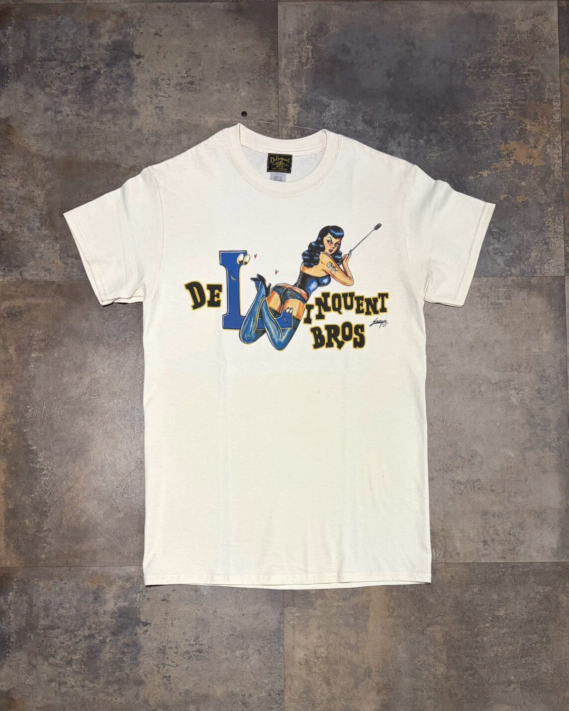 LA Woman Tee　NATURAL