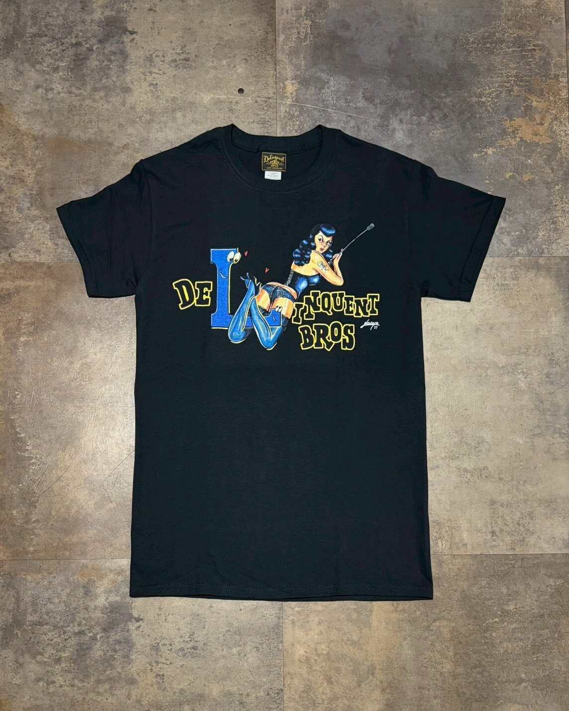 LA Woman Tee　BLACK