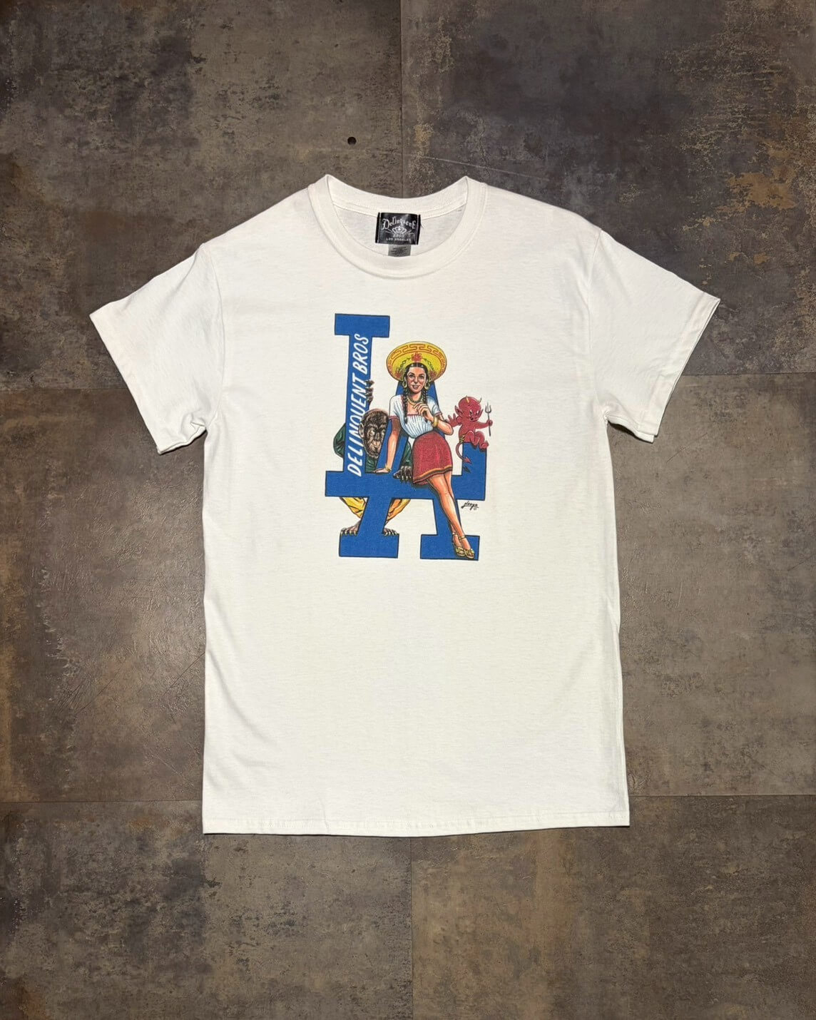”Queen of LA” Tee　WHITE