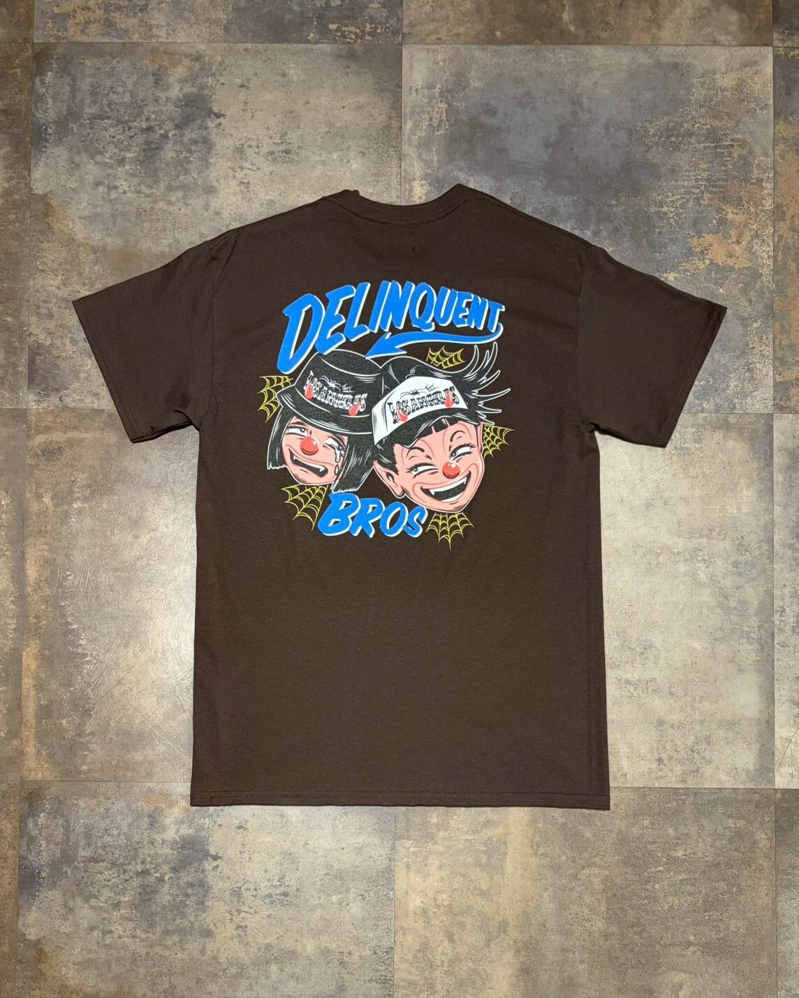 Good times,Bad times Tee　BROWN