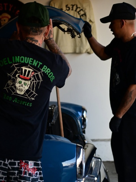 delinquent bros デリンクエントブロス　オーバーオール rudo delinquent bros デリンクエントブロス オーバーオール rudo