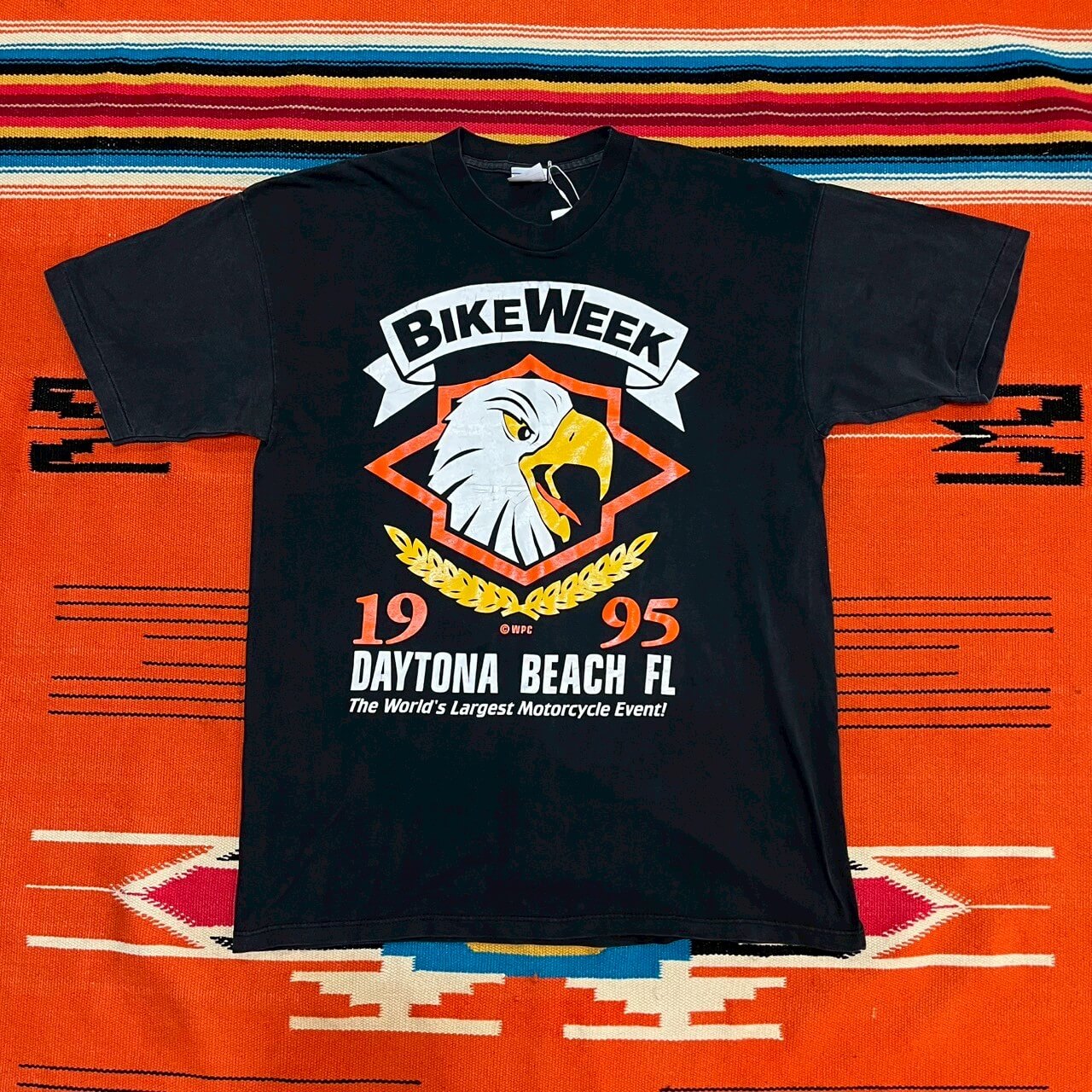 【90s】Daytona Beach Bike Week 1995 Tee (XLサイズ)