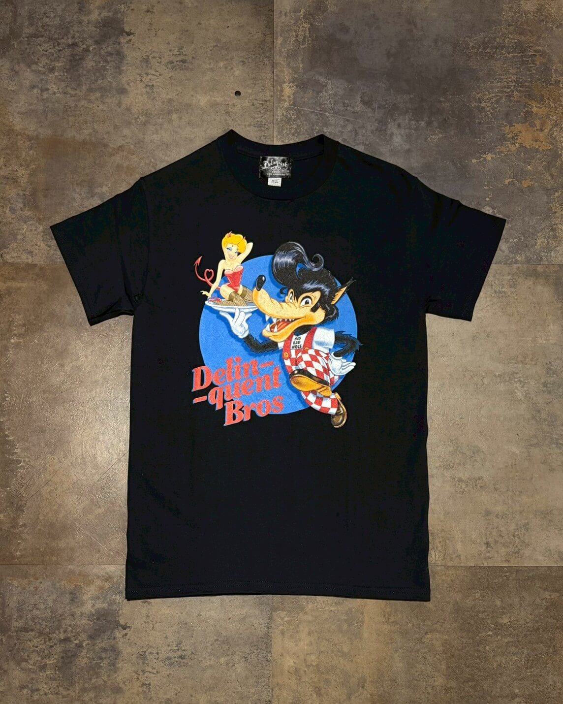 Big Bad Wolf Tee　BLACK