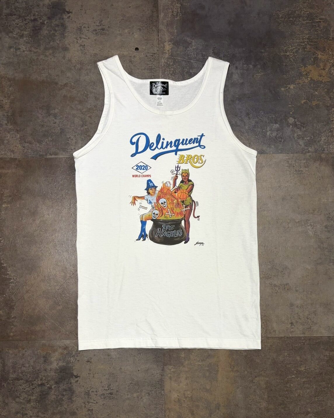 World Champs Tank top　WHITE