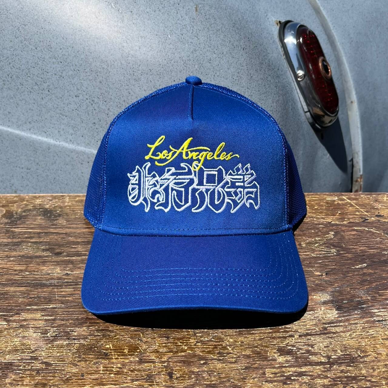 “非行兄弟” Trucker Cap　BLUE