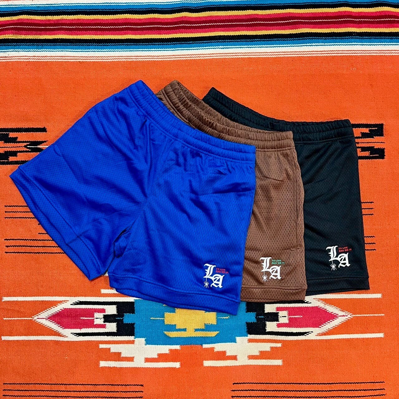“To live and Die in LA” Mesh Shorts