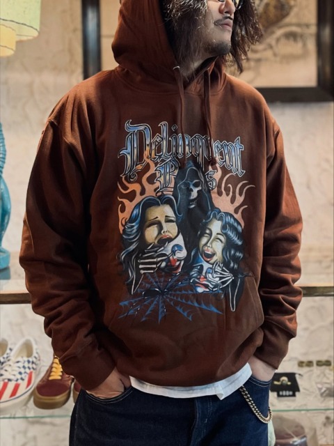 【貴重】Delinquent Bros♡デリンクエントブロス♡総刺繍♡ベロア 貴重】Delinquent Bros♡デリンクエントブロス♡総刺繍♡ベロア