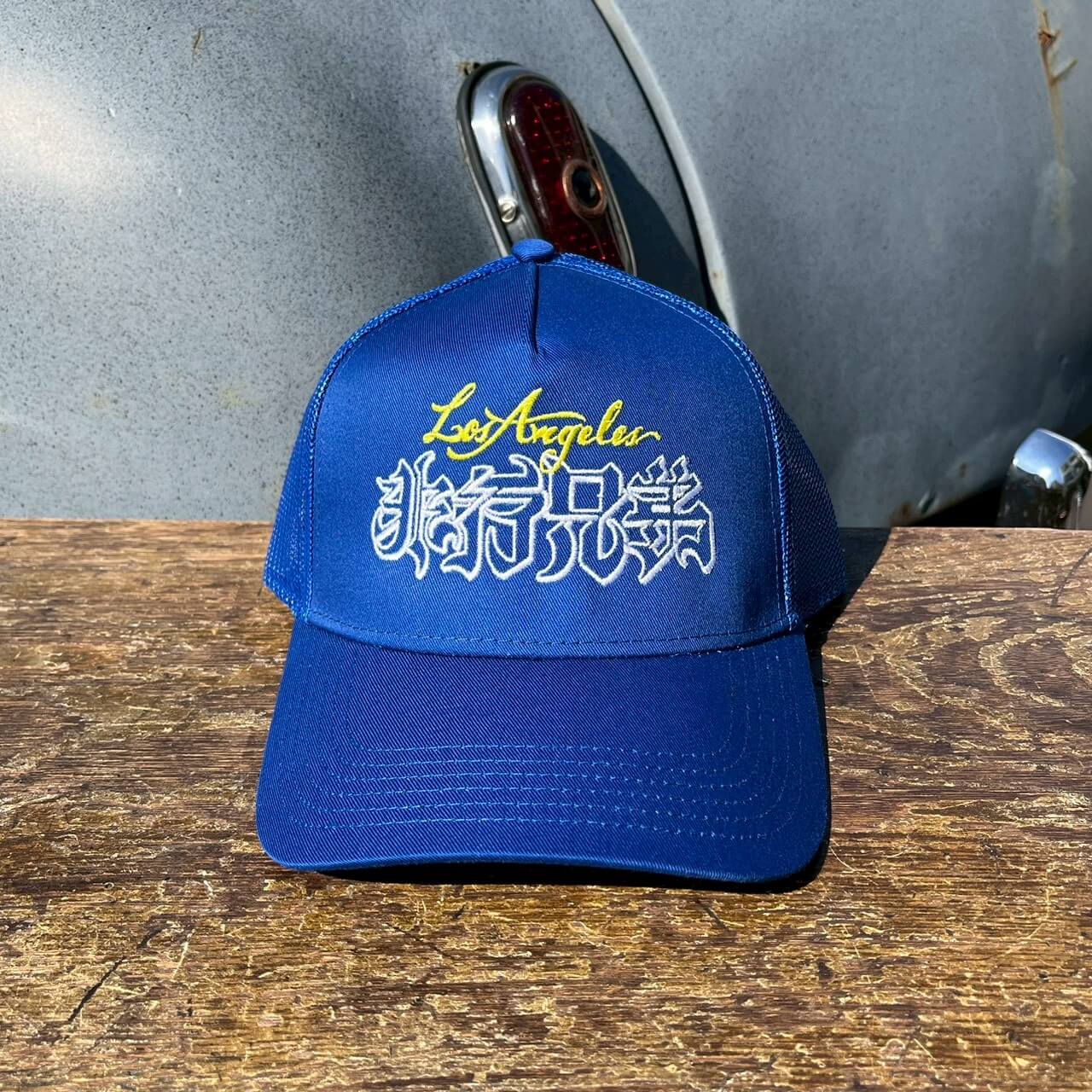 非行兄弟 Trucker Cap　BLUE